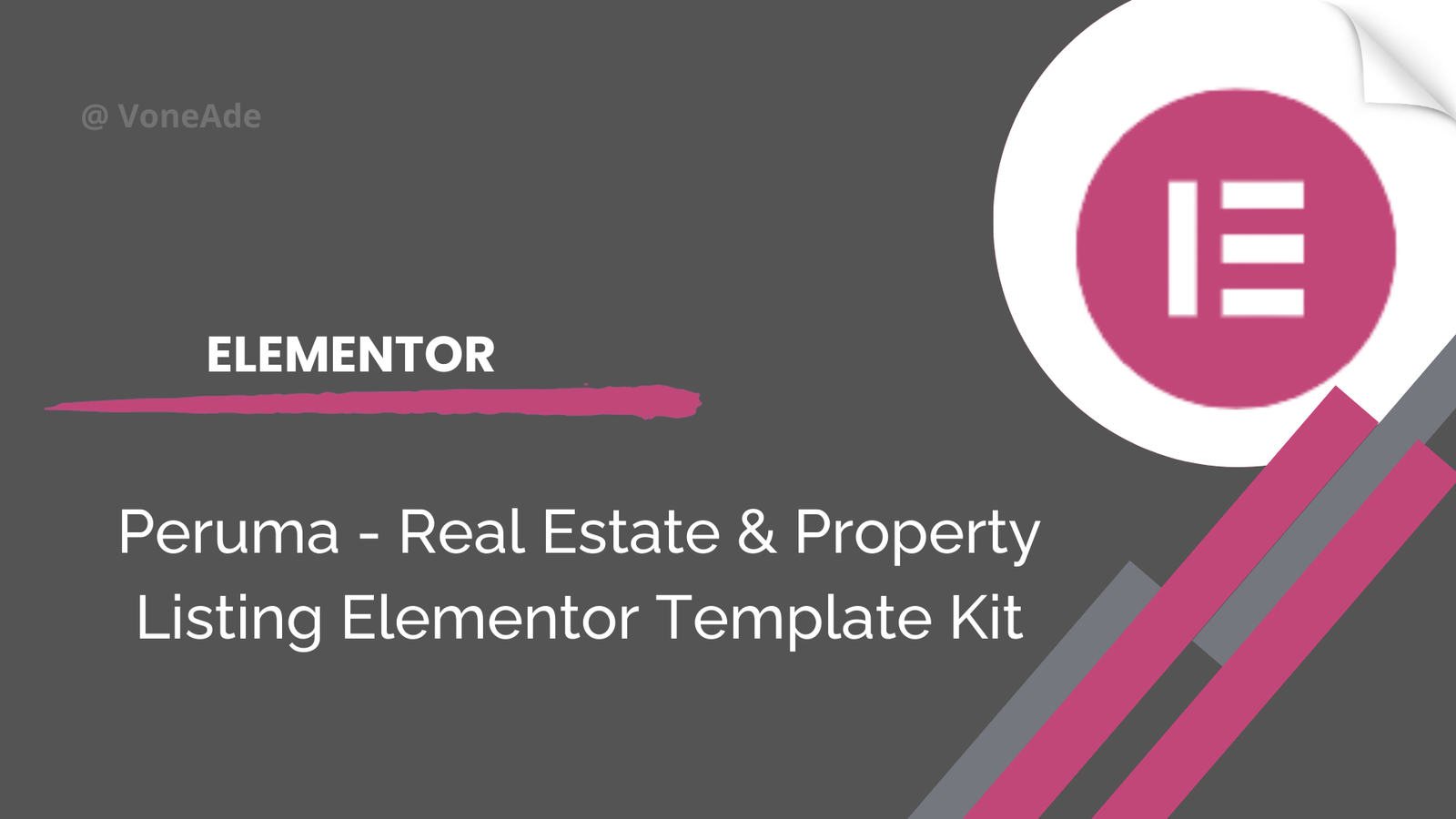 Peruma - Real Estate & Property Listing Elementor Template Kit